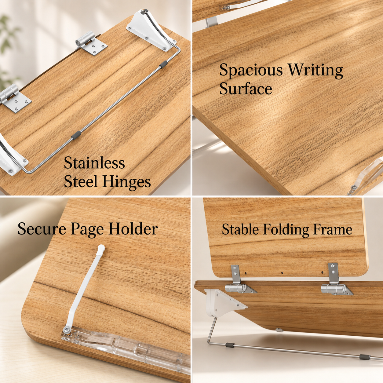 SUNCHHAYA BG-5LW New Dual Reading And Writing Stand With Adjustable Height-Angle