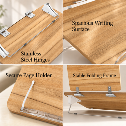 SUNCHHAYA BG-5LW New Dual Reading And Writing Stand With Adjustable Height-Angle