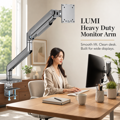SUNCHHAYA Heavy Duty Monitor Arm for Desk