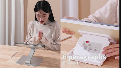 SUNCHHAYA Ipad Stand-Adjustable Reading, Writing & Drawing Stand with Soft Wrist Pad, 4 Pieces Of Silica pads Included (P29)