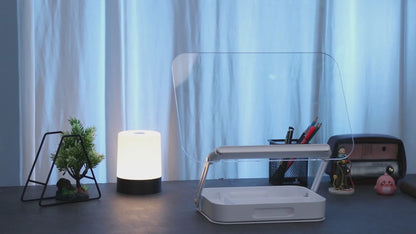 SUNCHHAYA Acrylic Book Reading Stand With Holder Adjustable Height-Angle (R22H)