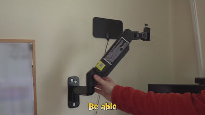 SUNCHHAYA Wall Mounted Arm for Desk, Wall Mounted Monitor Stand