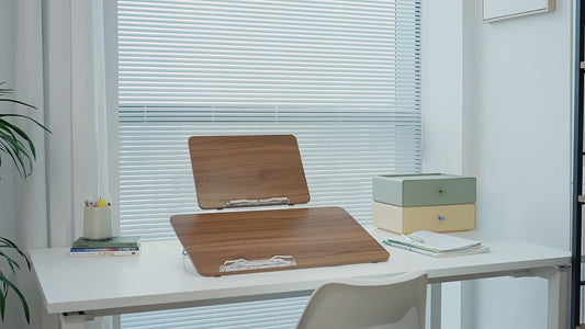 SUNCHHAYA New Dual Reading And Writing Stand With Adjustable Height-Angle (BG-5LW)