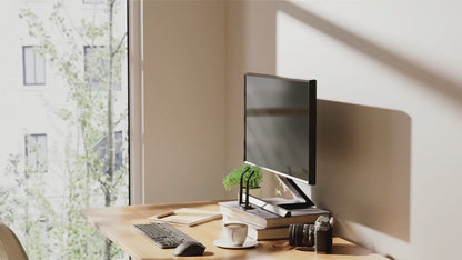 SUNCHHAYA Wall Mounted Arm for Desk, Wall Mounted Monitor Stand